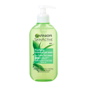 SkinActive Purifying Botanical Gel Wash with Green Tea Leaves 200ml