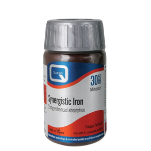 Synergistic Iron 15mg Enhanced Absorption 30tabs