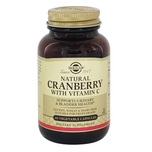 Natural Cranberry with Vitamin C 60caps