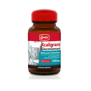 Kcaligram Glucomannan Συμπλήρωμα Διατροφής Με Γλυκομαννάνη Για Απώλεια Βάρους 60caps