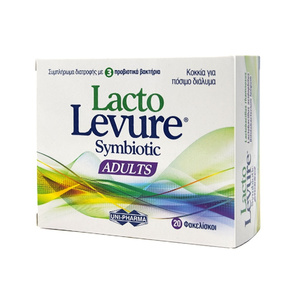 LactoLevure Symbiotic Adults Sticks 20τμχ