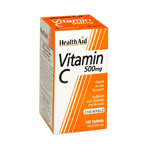 Vitamin C 500mg 60 Μασώμενα Δισκία
