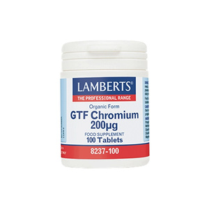 Gtf Chromium 200mcg 100caps