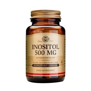 Inositol Συμπλήρωμα Διατροφής Για Την Ενίσχυση Του Νευρικού Συστήματος 500mg 50vcaps