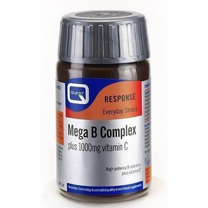 Mega B Complex Plus 1000mg Vitamin C 30abs