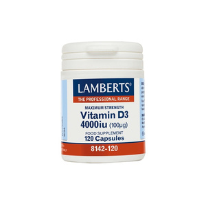 Vitamin D3 4000iu (100mg) 120 Caps