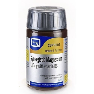 Synergistic Magnesium 150mg With Vitamin B6 60tabs