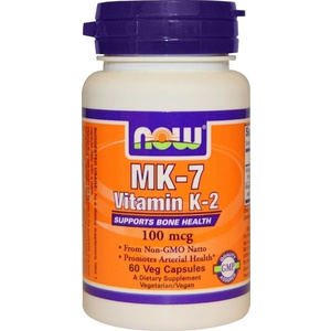 MK-7 Vitamin K-2 100mcg 60caps