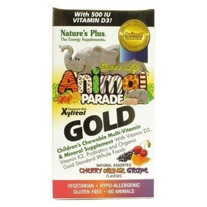 Animal Parade Gold Fruit Chewable 60tabs