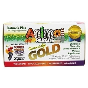 Animal Parade Gold Fruit Chewable 60tabs