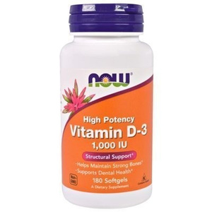 Vitamin D-3 1000iu 180sgels
