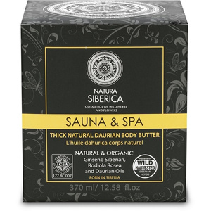 Sauna & Spa Thick Daurian Body Butter Παχύρευστο Βούτυρο Σώματος 370 ml