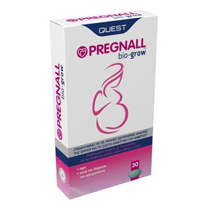 Pregnal Bio-Grow Πρίν & Κατά την Διάρκεια της Εγκυμοσύνης 30Caps