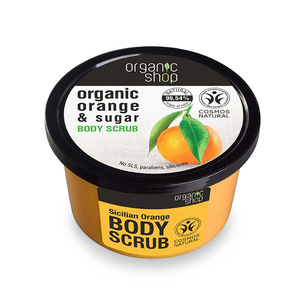 Organic Shop Απολεπιστικό Σώματος Πορτοκάλι & Ζάχαρη 250ml