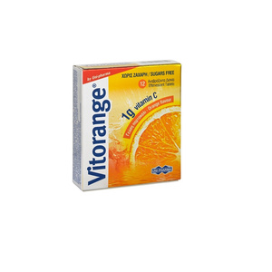 Vitorange 1g Vitamin C 12 Αναβράζοντα Δισκία