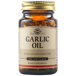 Garlic Oil Συμπλήρωμα Διατροφής Για Τη Μείωση Της Υψηλής Πίεσης 100sgels