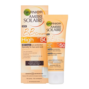 Ambre Solaire BB Face Cream Medium SPF50 Αντηλιακή BB Κρέμα Προσώπου 50ml