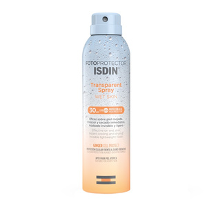 Transparent Spray Wet Skin SPF30 Αντηλιακό Σώματος 250ml