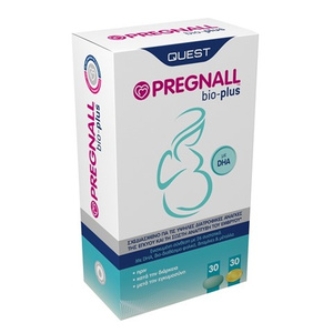 Pregnall Bio-Plus Πρίν Κατά την Διάρκεια & Μετά την Εγκυμοσύνη 30Caps & 30Caps
