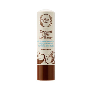 Coconut Sun SPF15 Lip Balm Θεραπεία Χειλιών 5.4g