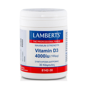 Vitamin D3 4000iu 100mg 30 Caps
