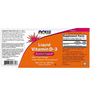 Vitamin D-3 Liquid 60ml