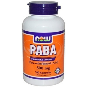 Paba 500mg (para-aminobenzoic Acid) - 100 Caps