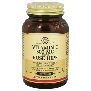 Vitamin C Rose Hips 500mg 100tabs