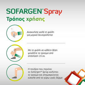 Sofargen Spray Δερματικό Εκνέφωμα 125ml