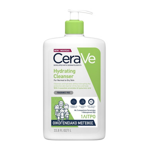 Hydrating Cleanser Κρέμα Καθαρισμού για Κανονικό-Ξηρό Δέρμα 1000ml