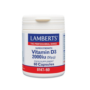 Vitamin D3 2000iu 50mg 60Caps