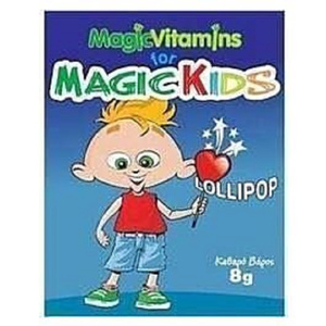 Magic Kids Magic Vitamin C Lollipop Boys 8g