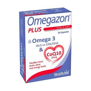Omegazon Plus Omega-3 & Co-Q10 30mg 30caps