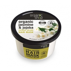 Organic Shop Refilling Hair Mask For Normal Hair Banana & Jasmine - Μάσκα Μαλλιών Αναπλήρωσης Με Γιασεμί & Μπανάνα Για Κανονικά Μαλλιά 250ml