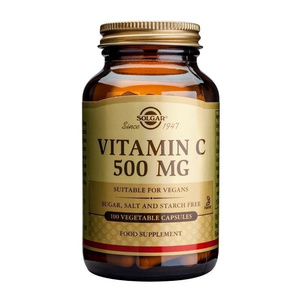 Vitamin C 500mg Συμπλήρωμα Διατροφής Βιταμίνη C Για Ενίσχυση Ανοσοποιητικού 100vcaps