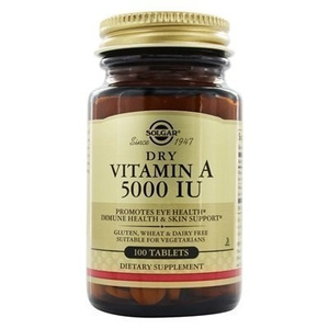 Vitamin A 5000iu Dry 100tabs