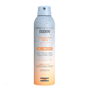 Transparent Spray Wet Skin SPF50+ Αντηλιακό Σώματος 250ml