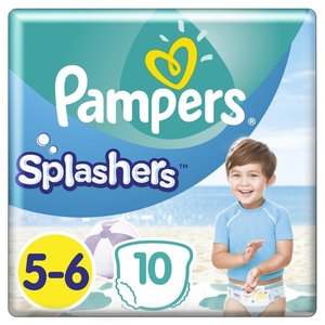 Splashers Πάνες - Μαγιό Μέγεθος 5-6 (14+Kg) 10τμχ