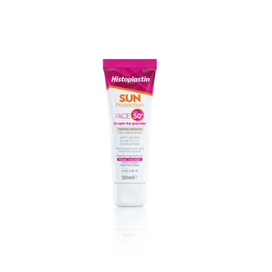 Sun Protection Αντηλιακή Κρέμα Προσώπου Με Χρώμα Medium SPF50+ 50ml