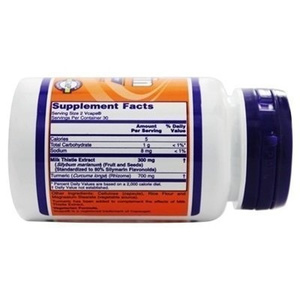 Milk Thistle Extract 150 mg & Silymarin 120mg 60vcaps