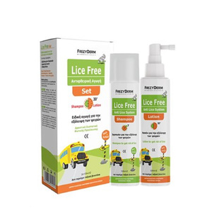 Lice Free Set Αντιφθειρική Αγωγή Shampoo 125ml & Lotion 125ml