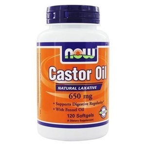 Castor Oil 650mg 120 μαλακές κάψουλες