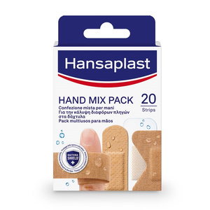 Hand Mix Pack με Ελαστικά, Ανθεκτικά στο Νερό & Αδιάβροχα Επιθέματα 20τμχ