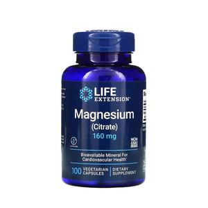 Magnesium Citrate 160mg 100Vcaps