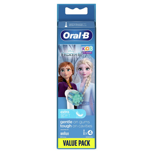 Kids Frozen II Ανταλλακτικές Κεφαλές Παιδικής Ηλεκτρικής Οδοντόβουρτσας , 4 τμχ