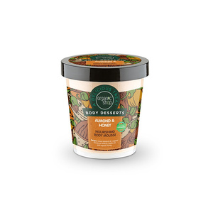 Organic Shop Body Desserts Mousse Θρέψης Σώματος Αμύγδαλο & Μέλι 450ml
