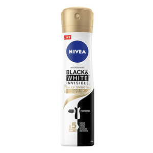 Skin Active Protection Black & White Silky Smooth Spray - Γυναικείο Αποσμητικό 150ml