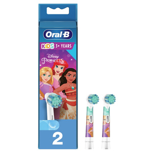 Kids Disney Princesses Ανταλλακτικές Κεφαλές Ηλεκτρικής Οδοντόβουρτσας 2τμχ