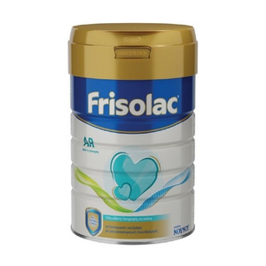 Frisolac AR - Αντιαναγωγικό Γάλα Ειδικής Διατροφής Σε Σκόνη Για Βρέφη Με Γαστροοισοφαγική Παλινδρόμηση 400gr