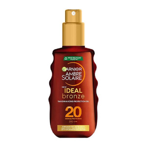 Ambre Solaire Ideal Bronze Self Tan Λάδι Μεσαίας Αντηλιακής Προστασίας SPF20 150ml